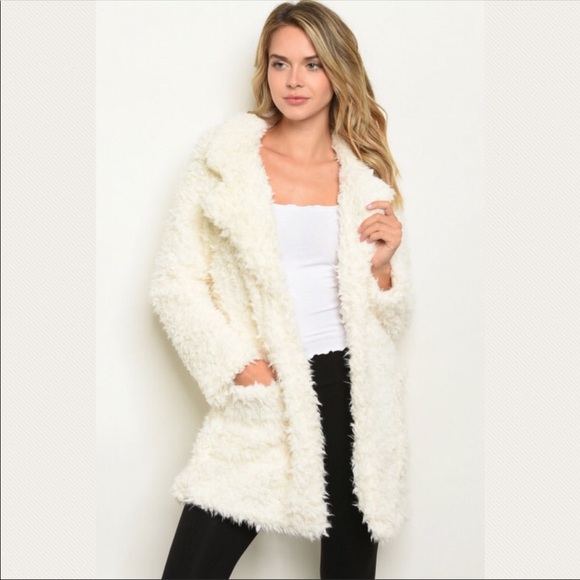 Shaggy teddy bear coat! It’s here! 😍boutique item - Picture 16 of 16